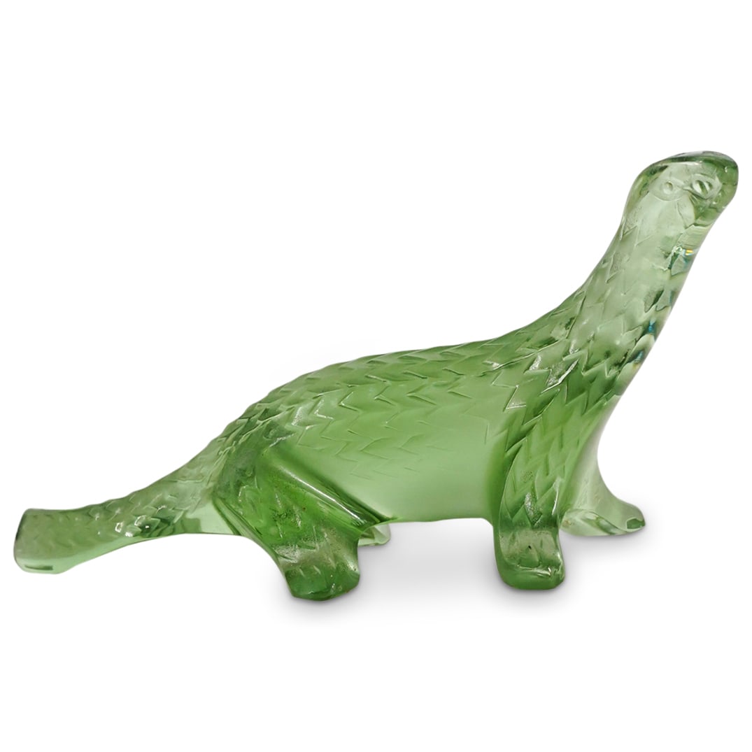 Lalique Crystal Komodo Dragon Figurine (1 of 6)