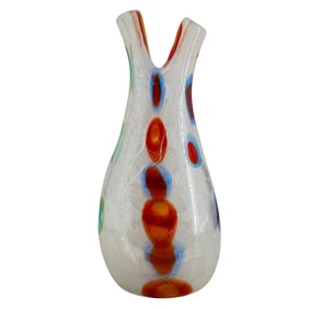 Anzolo Fuga Murano Glass Vase