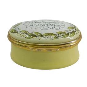 Tiffany & Co. Halcyon Days Enamels Trinket Box