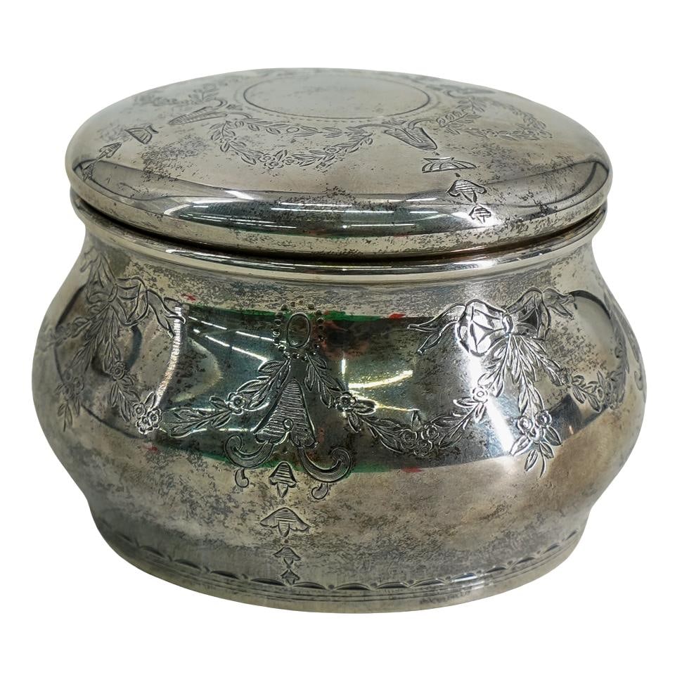 Tiffany & Co. Sterling Silver Rounded Box (1 of 6)