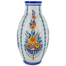 Boch Freres Ceramic Vase