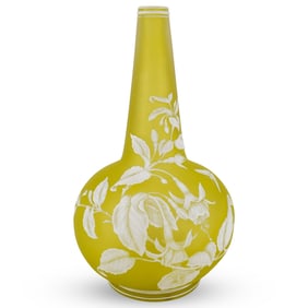 Antique Thomas Webb Cameo Glass Vase