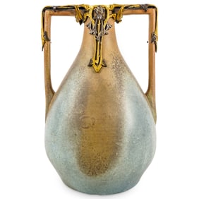 Art Nouveau Auguste Blache Ceramic Vase