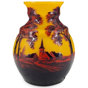 Loetz "Richard" Cameo Glass Vase