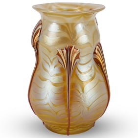 Antique Loetz Phanomen Art Glass Vase