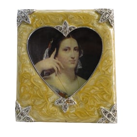 Jay Strongwater Miniature Enameled Frame