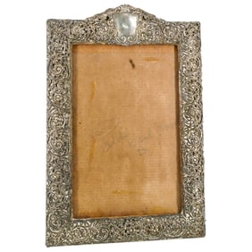 Antique Henry Matthews Sterling Silver Picture Frame