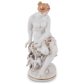 Antique KPM Porcelain Nude Aphrodite Figurine