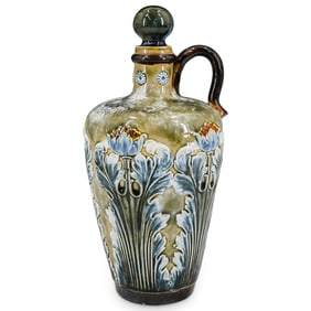 Royal Doulton Lambeth Earthenware Whiskey Jug