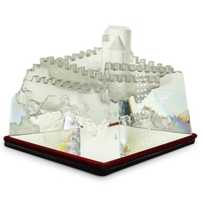 David Dowler For Steuben "Castle Of Dreams" Crystal