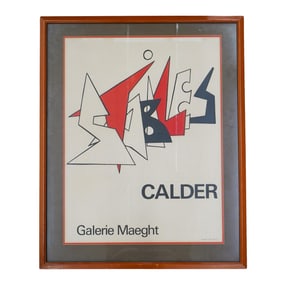 Alexander Calder Galerie Maeght Poster