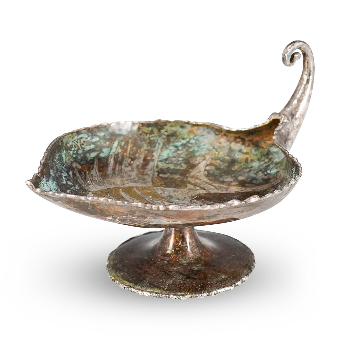 Art Deco Loys Mixed Metal Handled Bowl (1 of 9)