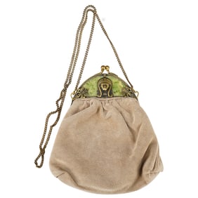 Art Deco Era Egyptian Revival Purse