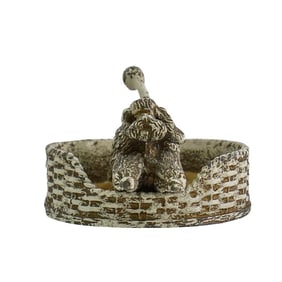 Vienna Bronze Poodle Figurine