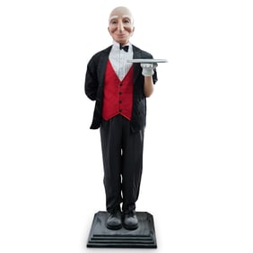 Life Size Butler Statue Prop
