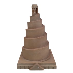 Architectural Samarra Minaret Tower Scale Model