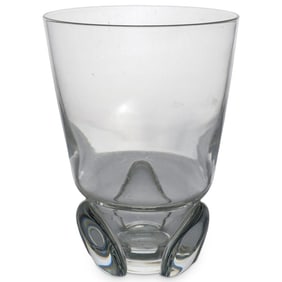 Steuben Clear Crystal Vase