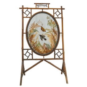 Victorian Bamboo Screen