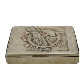 Russian Industrial Revolution Cigarette Case