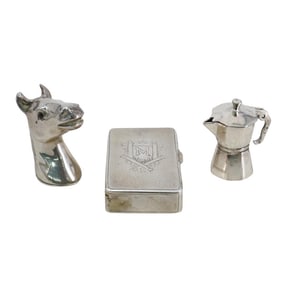 (3 Pc) Vintage Sterling Silver Grouping