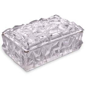 Tiffany & Co. Crystal Lidded Box