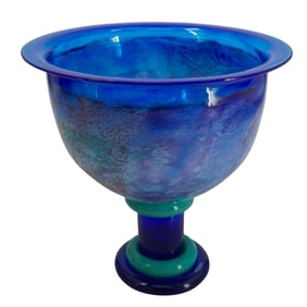 Kosta Boda Kjell Engman Large Glass Compote