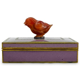 Japanese Yamanaka Enameled Cloisonne Box