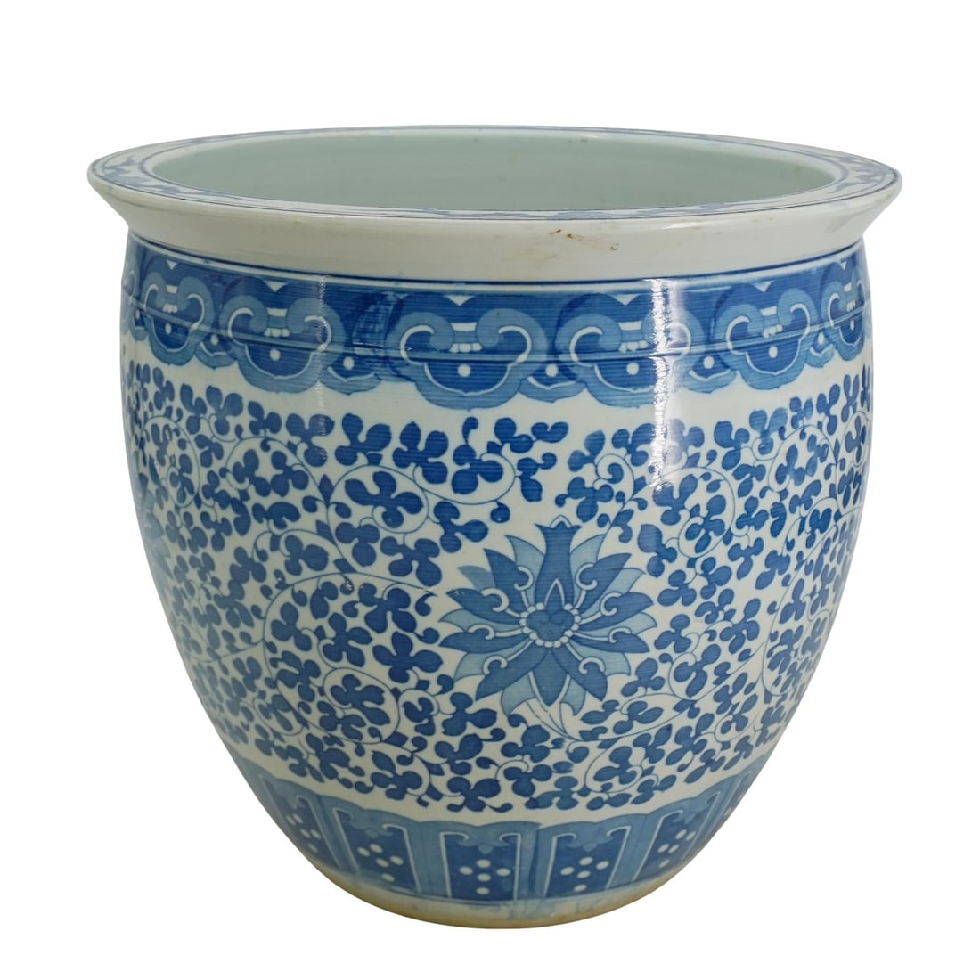 Chinese Porcelain Fish Bowl (1 of 5)