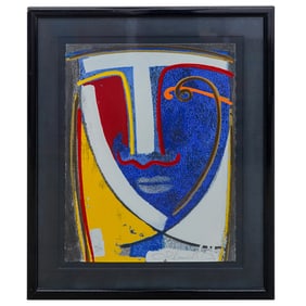 Orlando Agudelo Botero (Colombian, 1946) Mixed Media