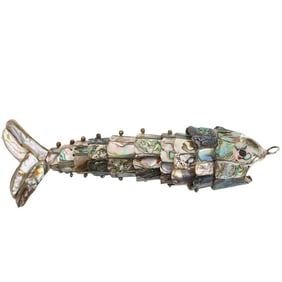 1970's Los Castillo Abalone Fish Bottle Opener