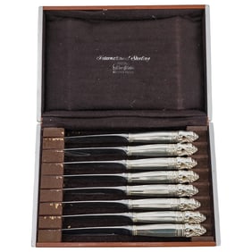 (8 Pc) International Sterling Silver Knife Set