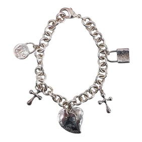 Tiffany & Co. Sterling Silver Charm Bracelet