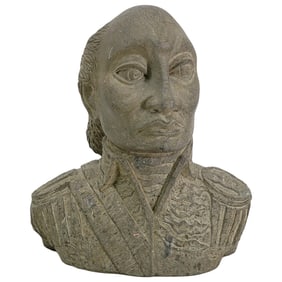 Frantz Louis Laratte (Haitian, B. 1960) Bust Sculpture