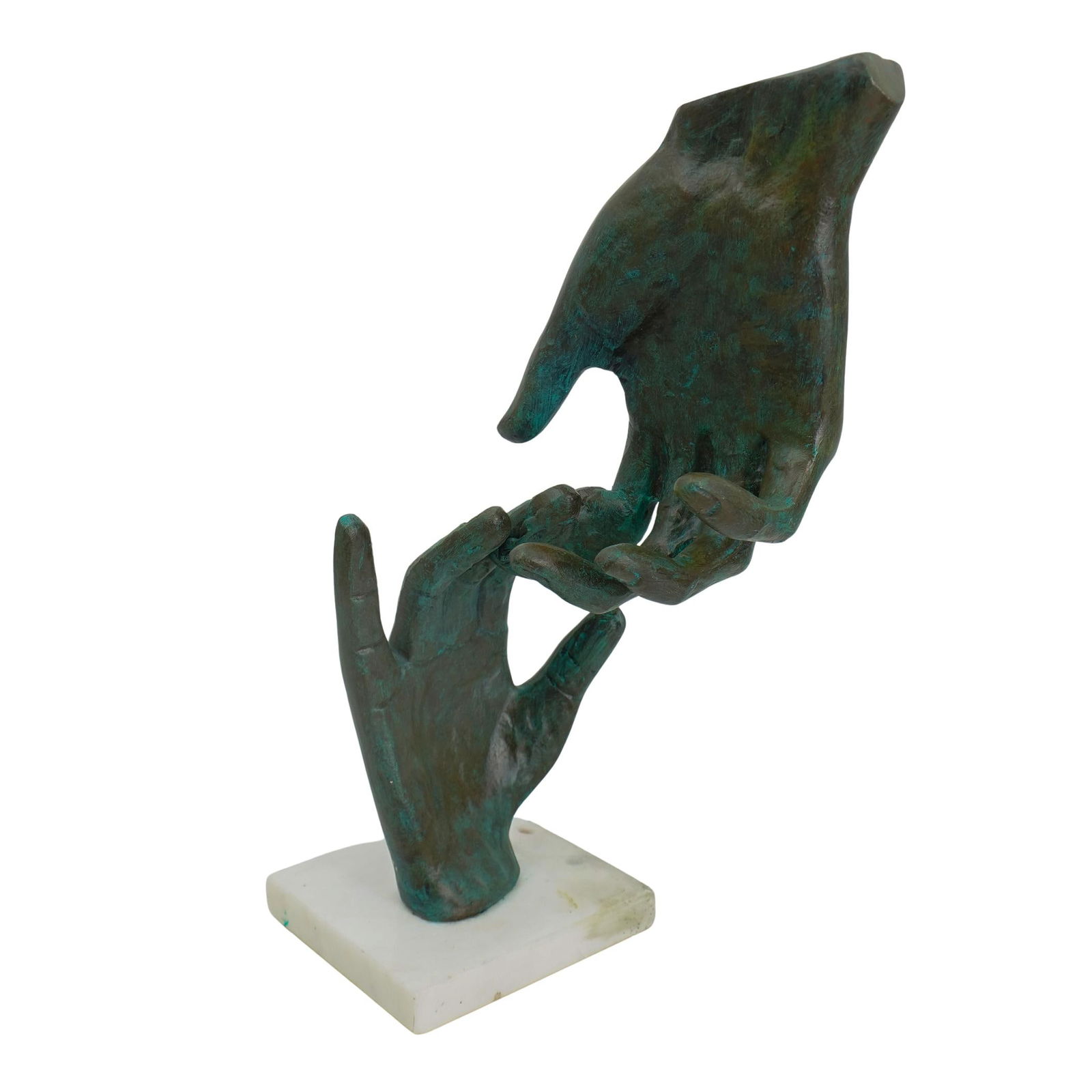 After Rodin "Touching Hands" Sculpture (1 of 4)