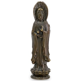 Guanyin Buddhist Bronze Statue