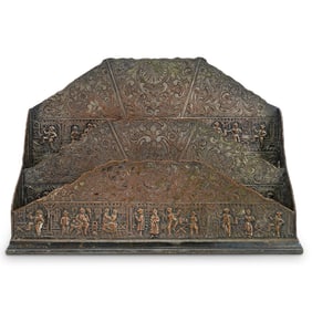Vintage Silver Plated Document Holder