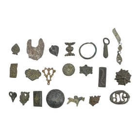 (21 Pc) Ancient Roman Amulet Collection