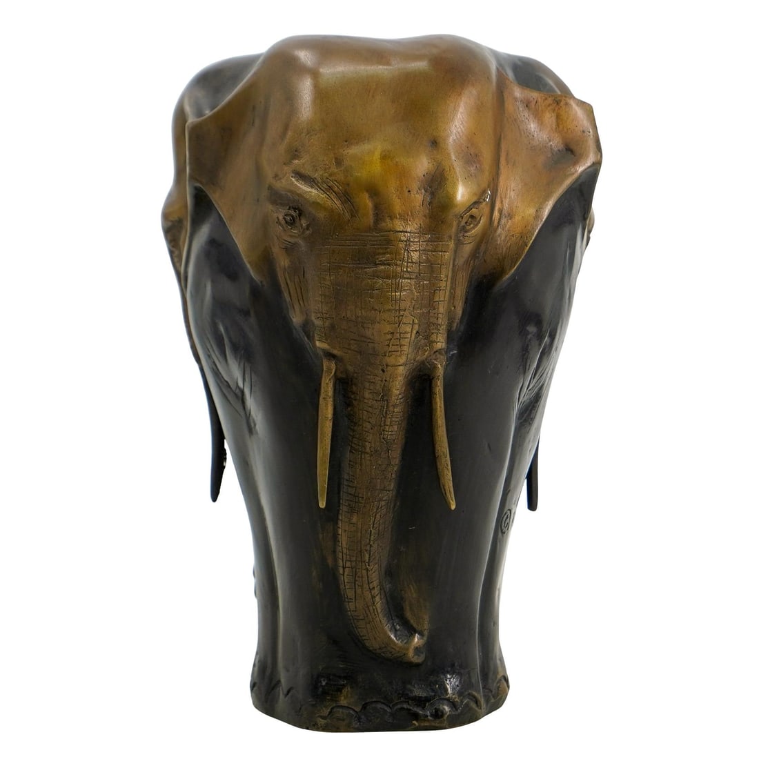 Antique Pierre-Jules Mene (French, 1810) Bronze Elephant Vase (1 of 6)