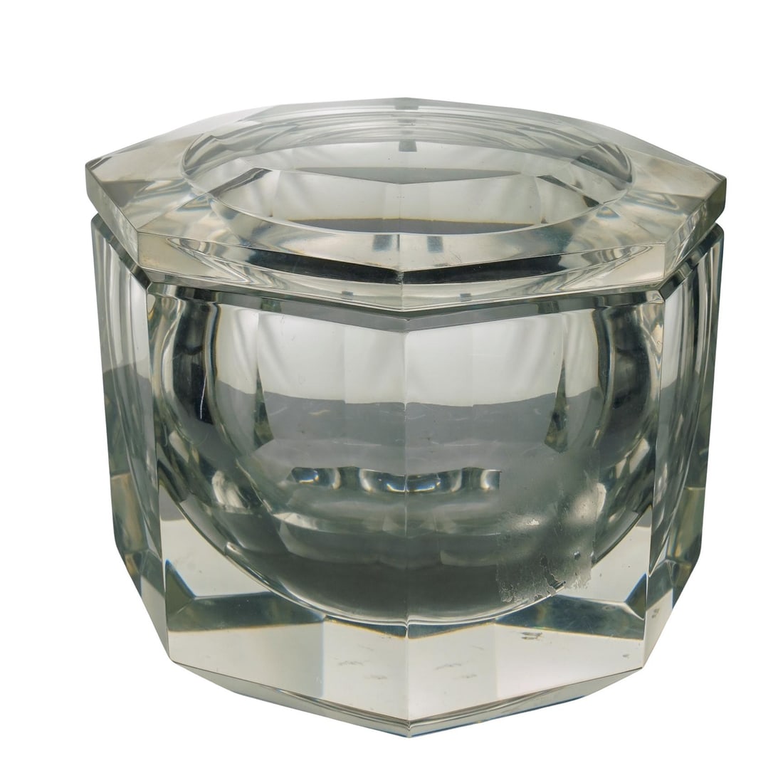 Alessandro Albrizzi Italian Mid Century "Gem" Lucite Ice Bucket (1 of 6)