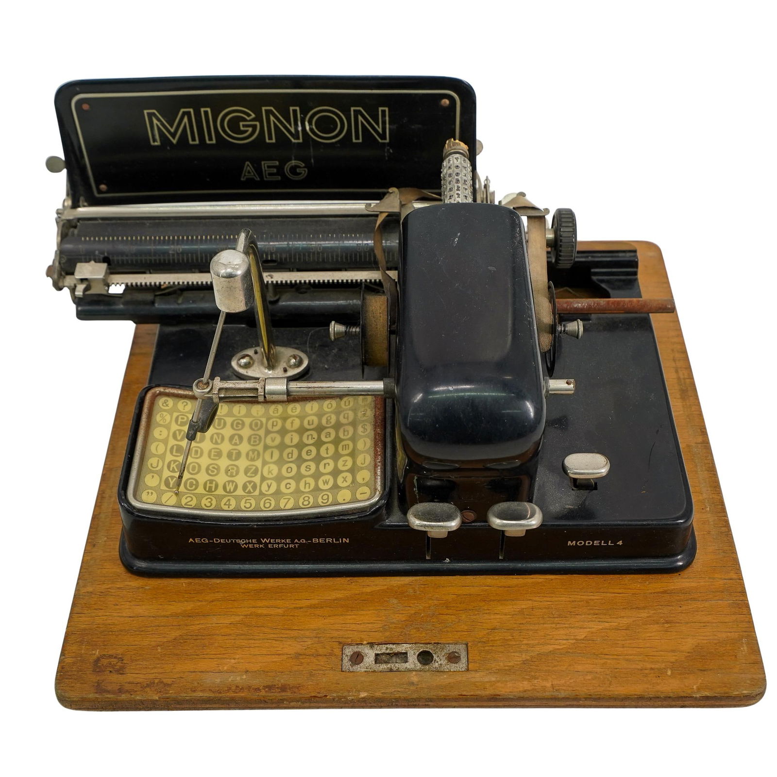 AEG "Modell 4" Index Typewriter (1 of 7)