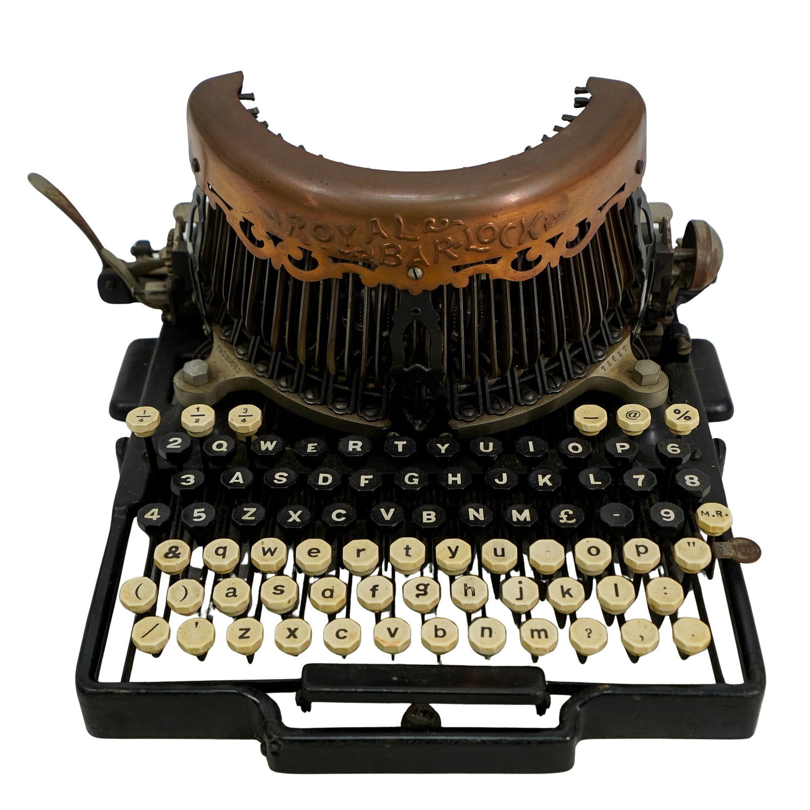 Royal Bar-Lock Typewriter (1 of 7)