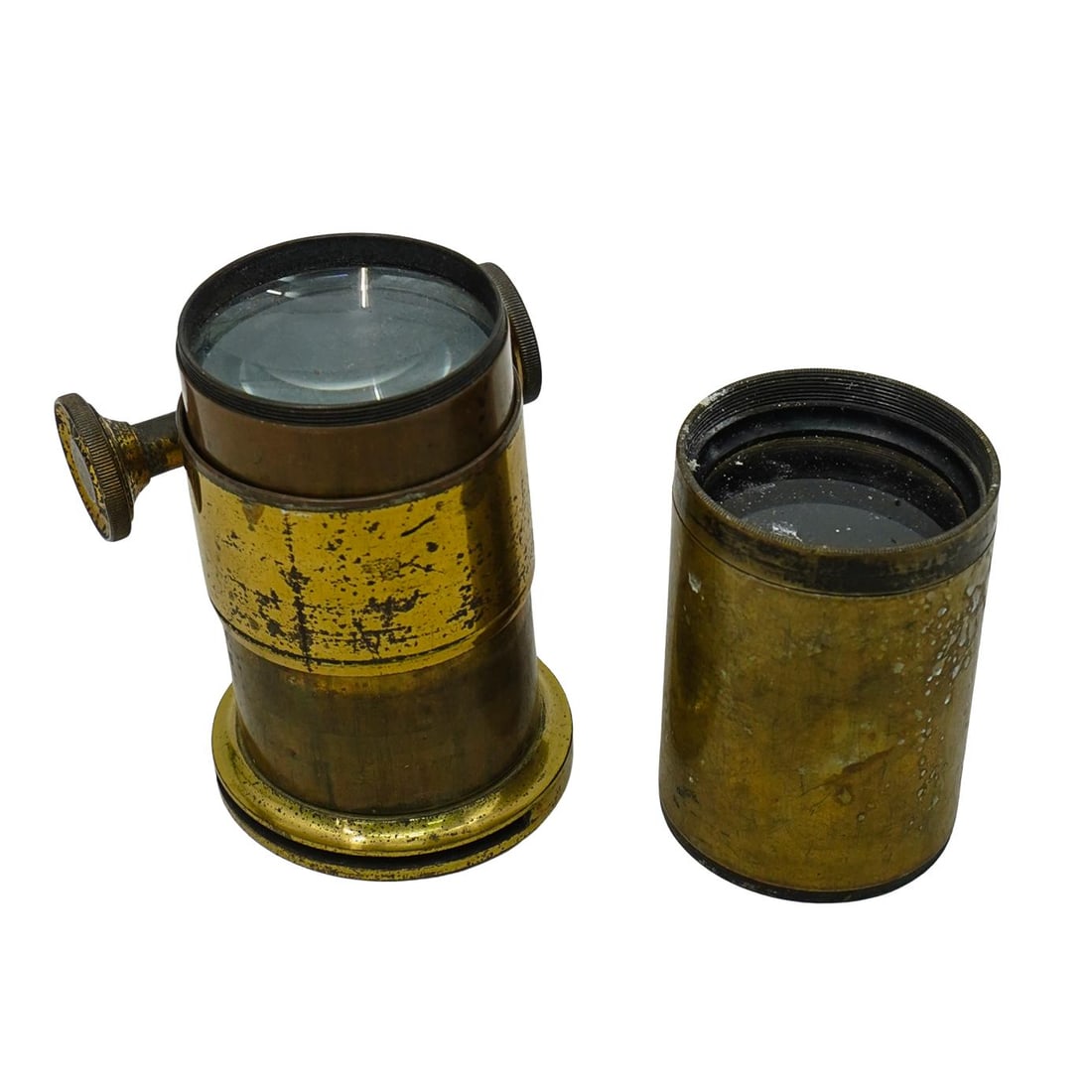 (2 pcs) Petzval Brass Photography Lenses (1 of 8)