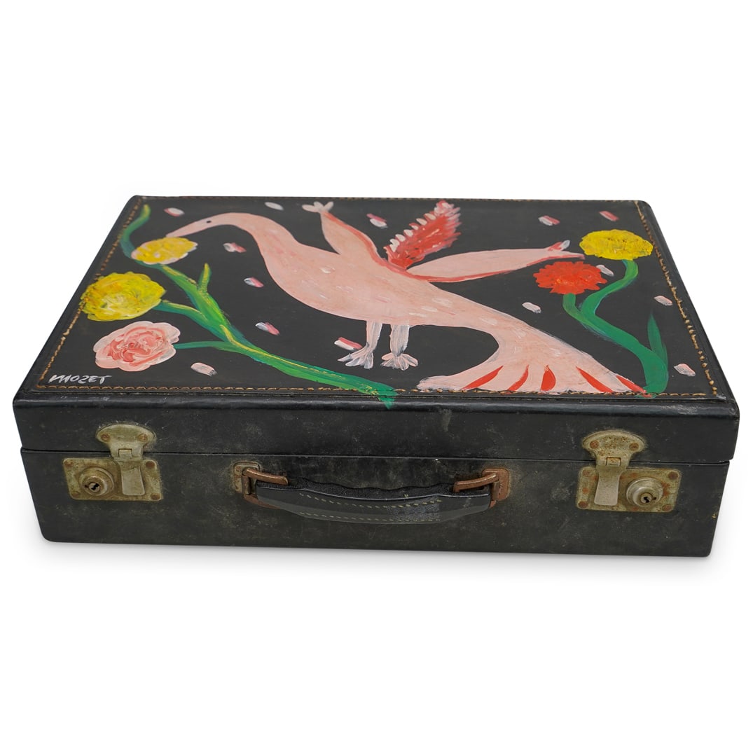 Mose Tolliver (American, 1925-2006) Mixed Media on Briefcase (1 of 9)