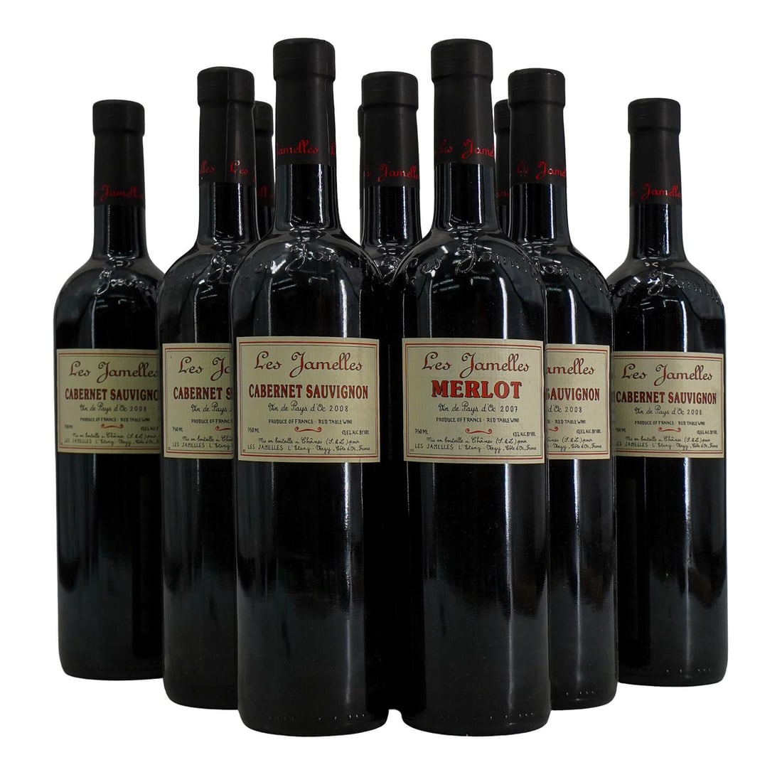 (11 Pc) France Assorted White Wine Bottles Grouping: DESCRIPTION: (11 Pc) France Assorted White Wine Bottles Grouping. This set includes: (4 Pc) France 2007 Domain Lebrun Pouilly-Fume white Loire wine bottles. 750 ml. (3 Pc) France 2007 Pouilly-Fuisse C