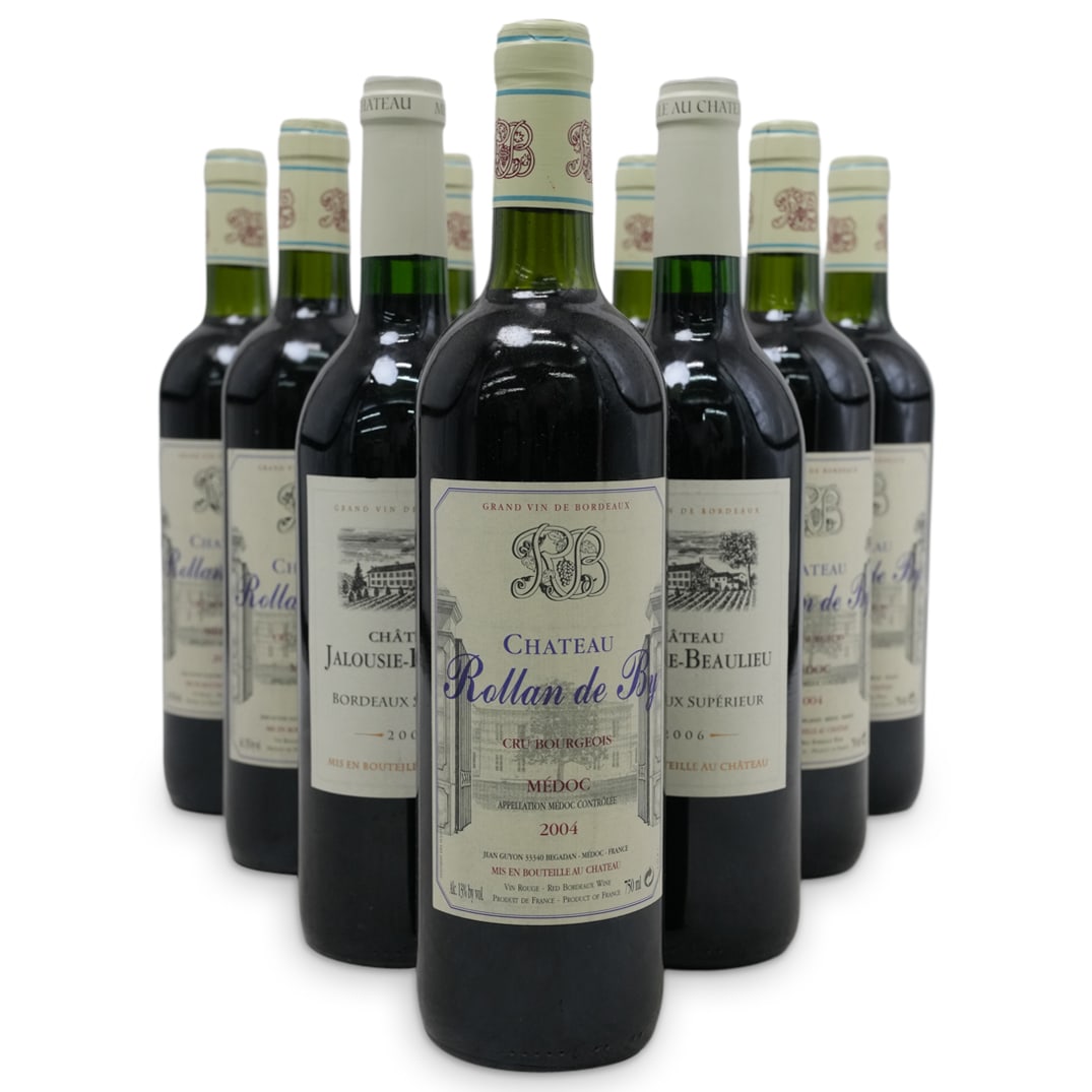 (10 pcs) French Bordeaux Wines (1 of 4)