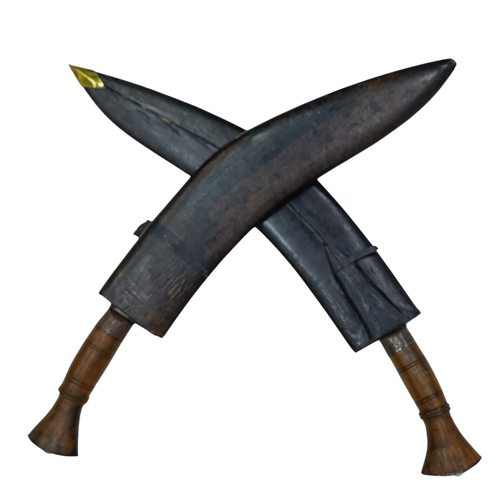 (2 pcs) Gurkha Kukuri Knife with Scabbard (1 of 15)