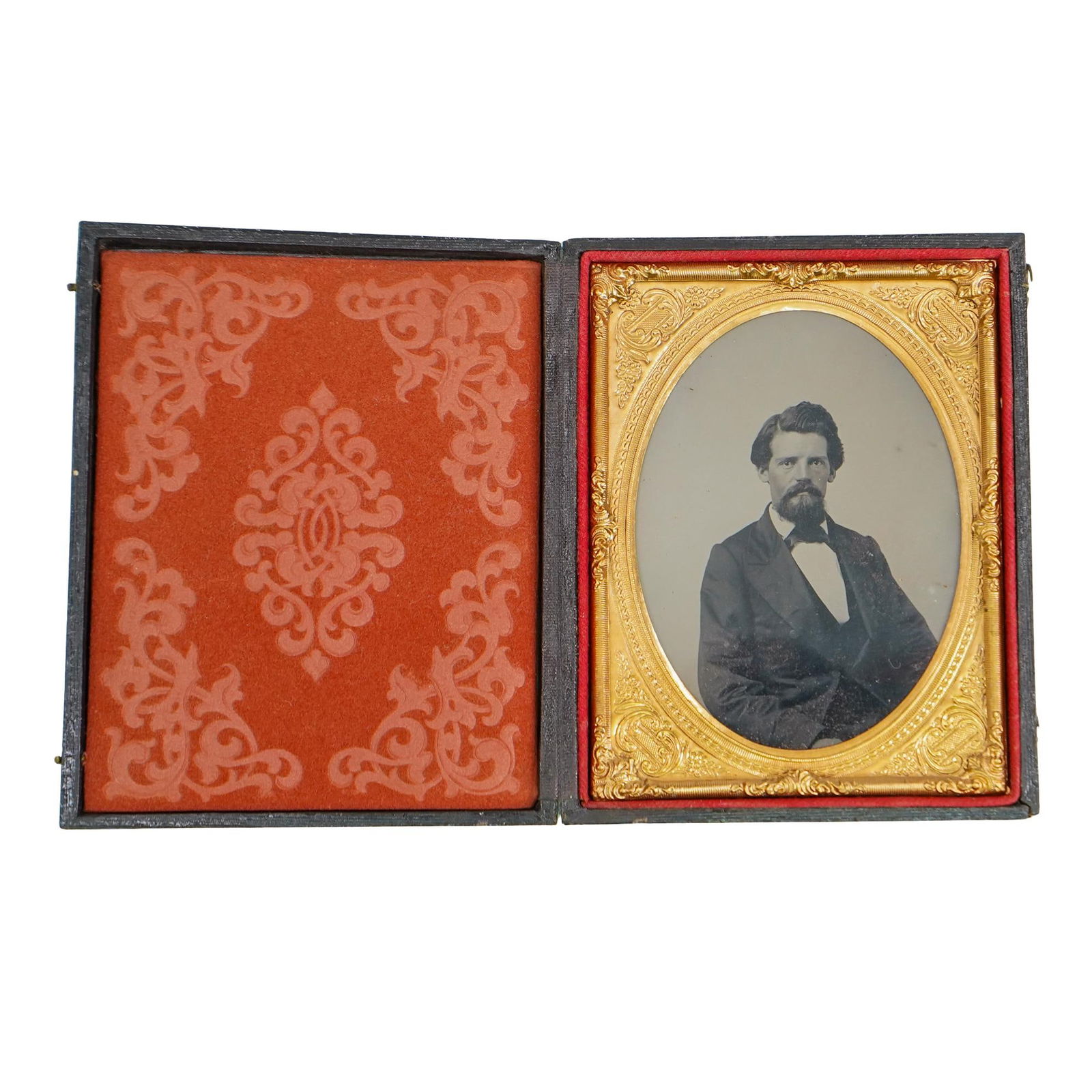 Large Ambrotype in Leather Case (1 of 3)