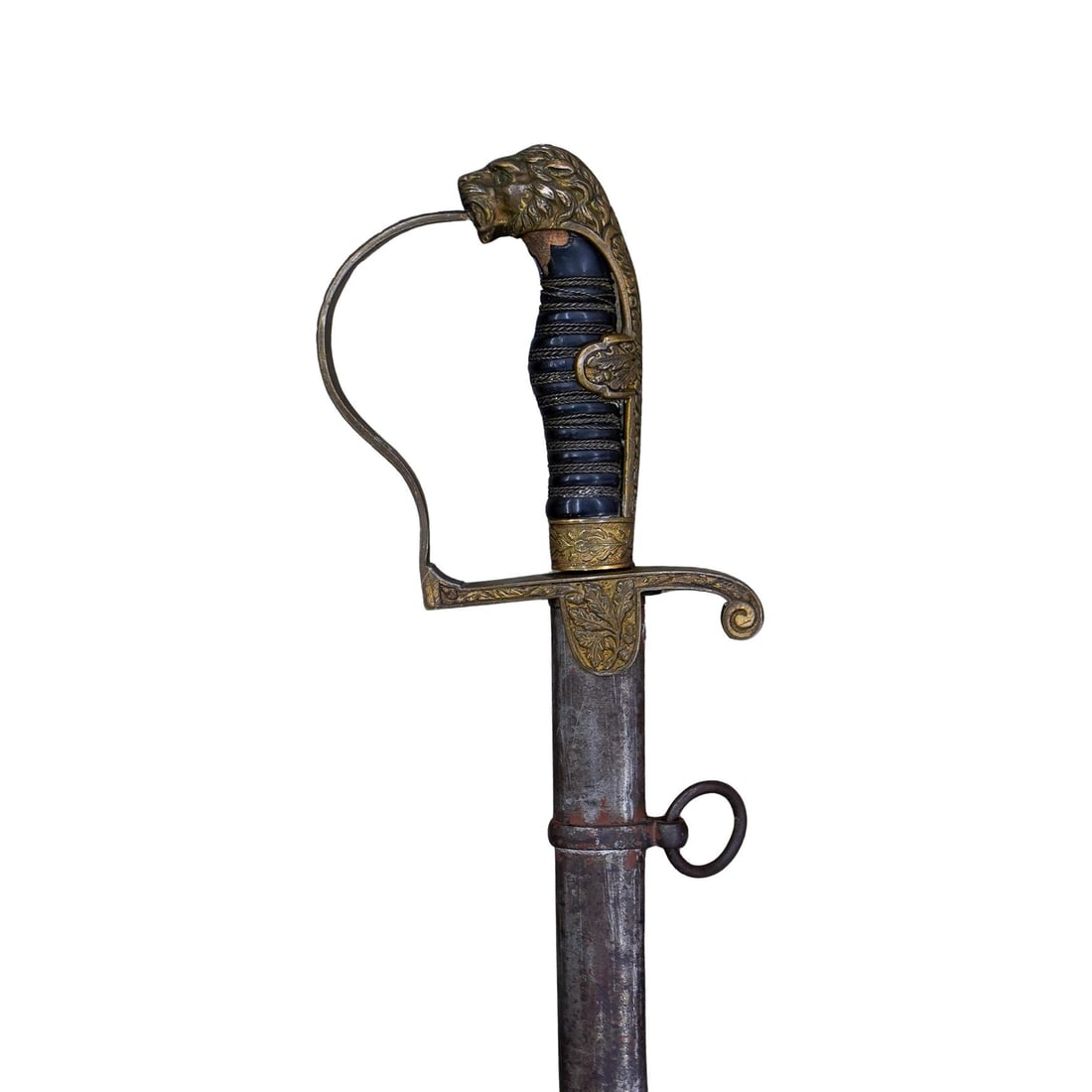 German Officers Lionhead Saber (1 of 3)
