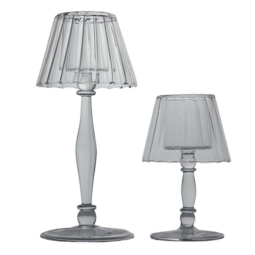 (2 pcs) Glass Votive Candleholders (1 of 6)