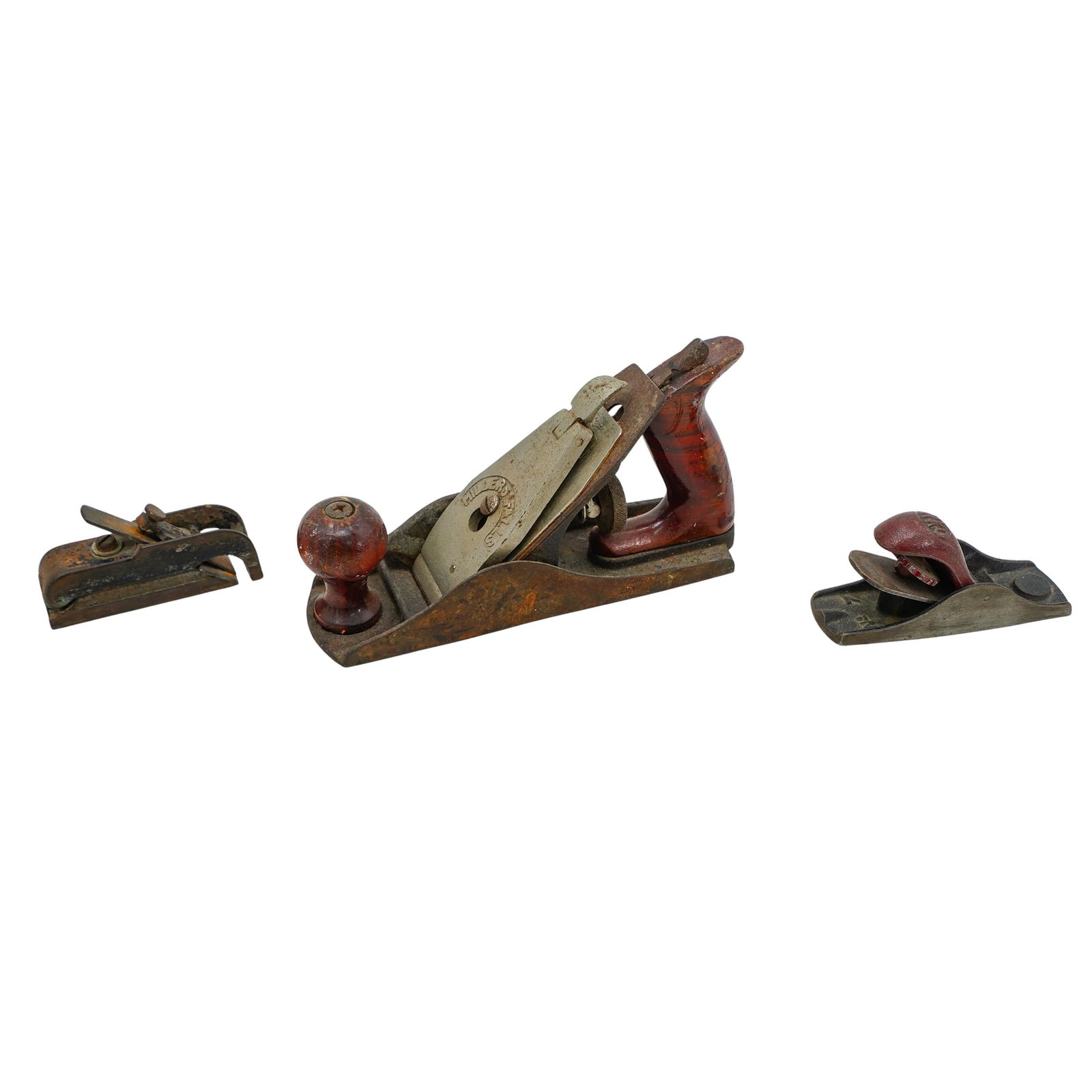 (3 pcs) Assorted Wood Block Planes (1 of 12)